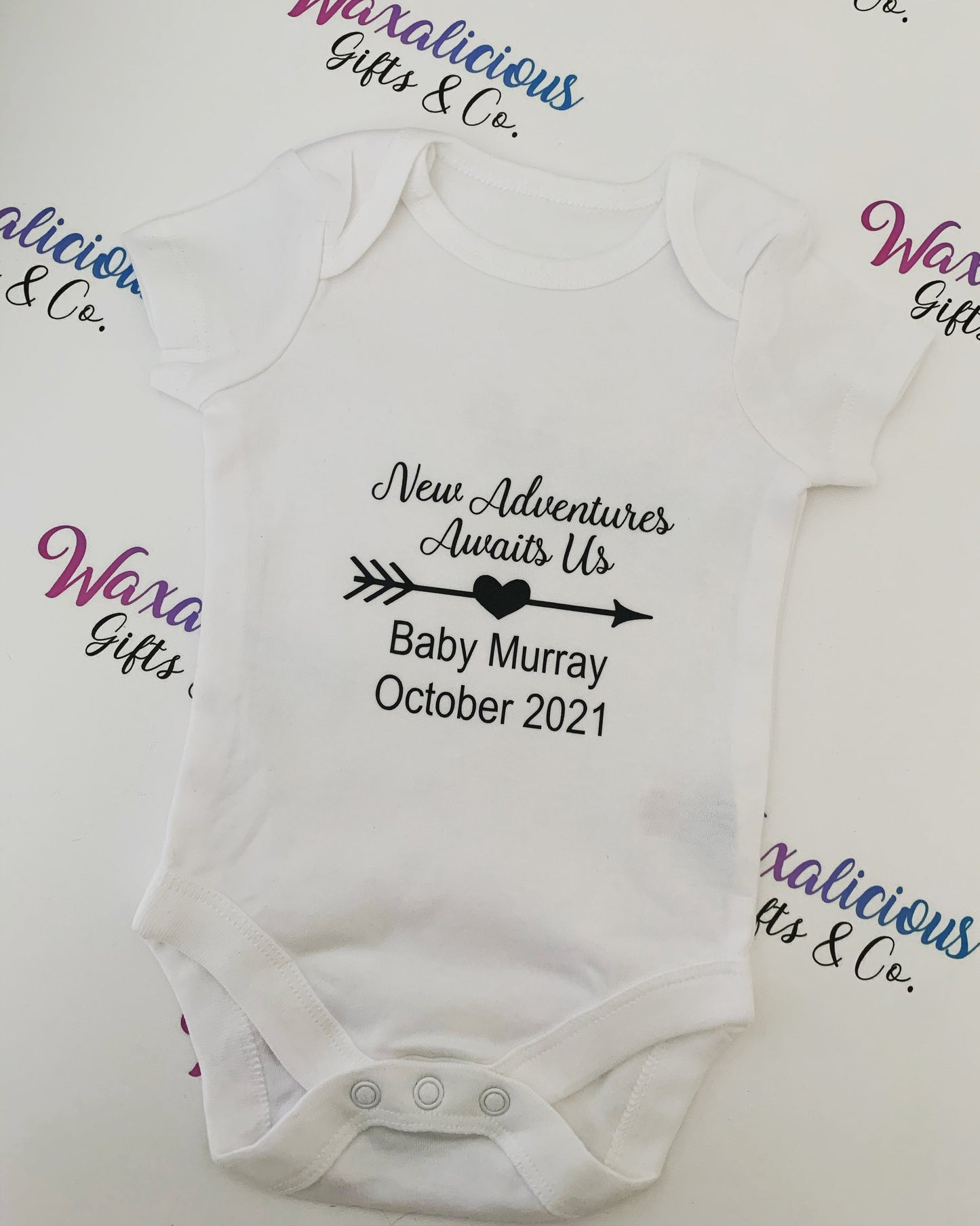 Baby Announcement Vest