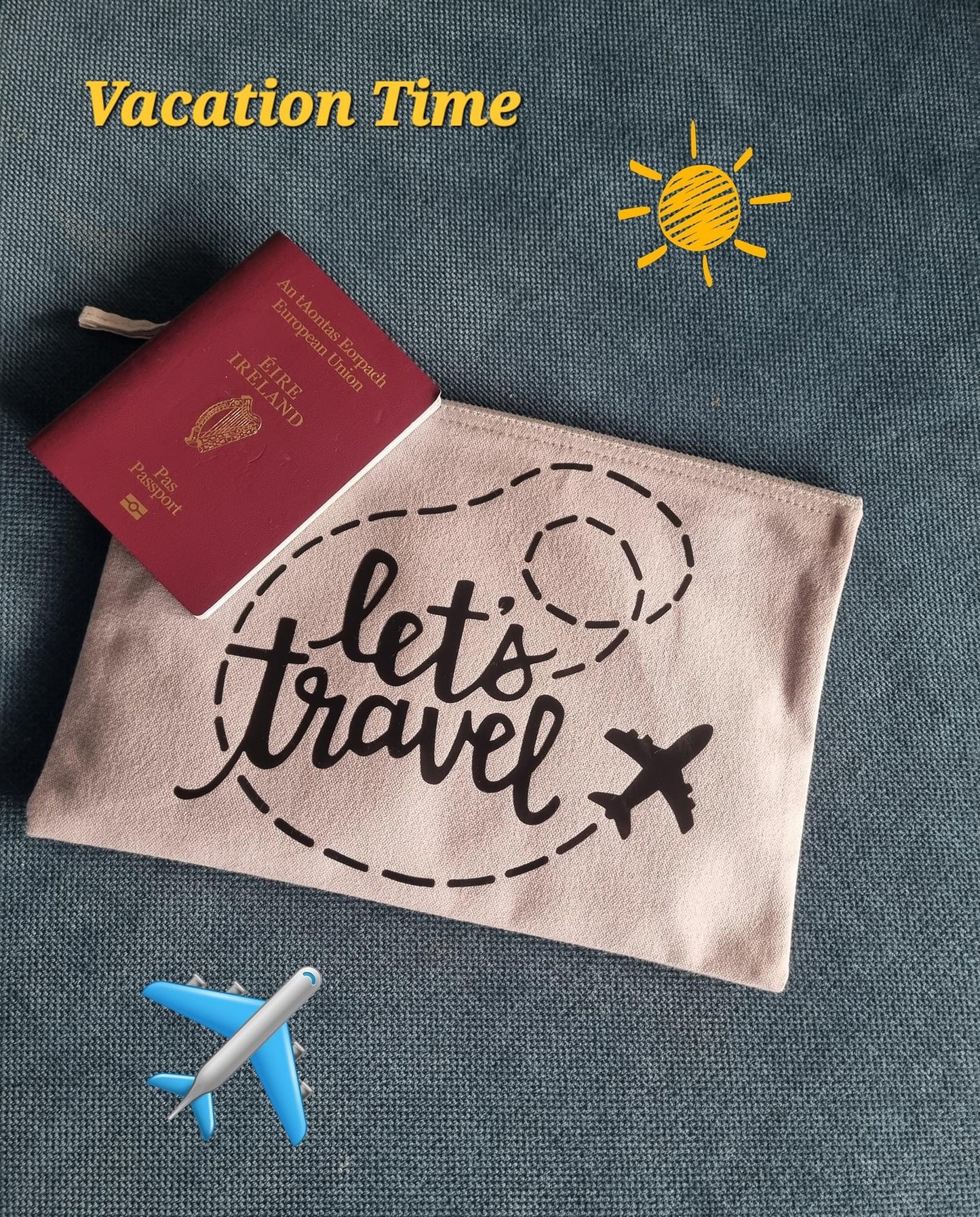 Let’s Travel - Holiday Document Holder